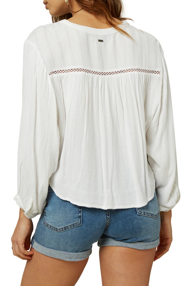 Morlan Woven Top, Alternate, color, WHITE