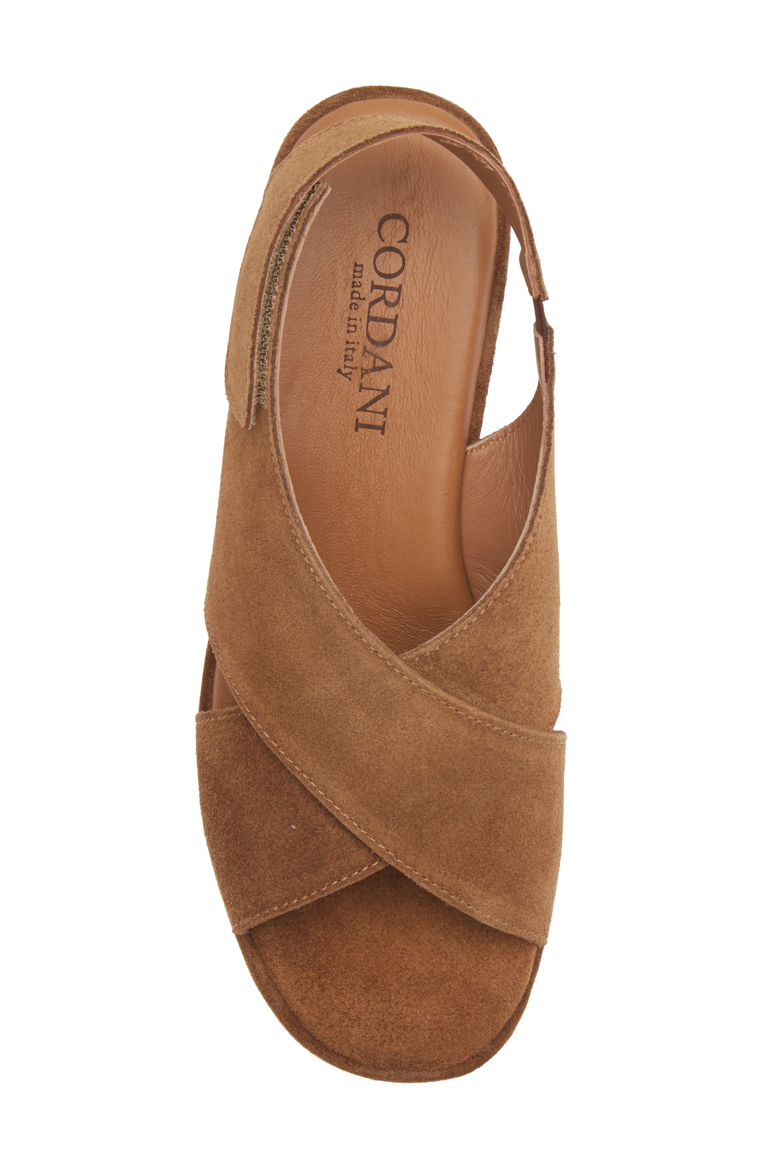 Jessie Slingback Platform Sandal, Alternate, color, CLOVE SUEDE
