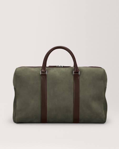 Carl Friedrik Compact Duffle Bag In Olive