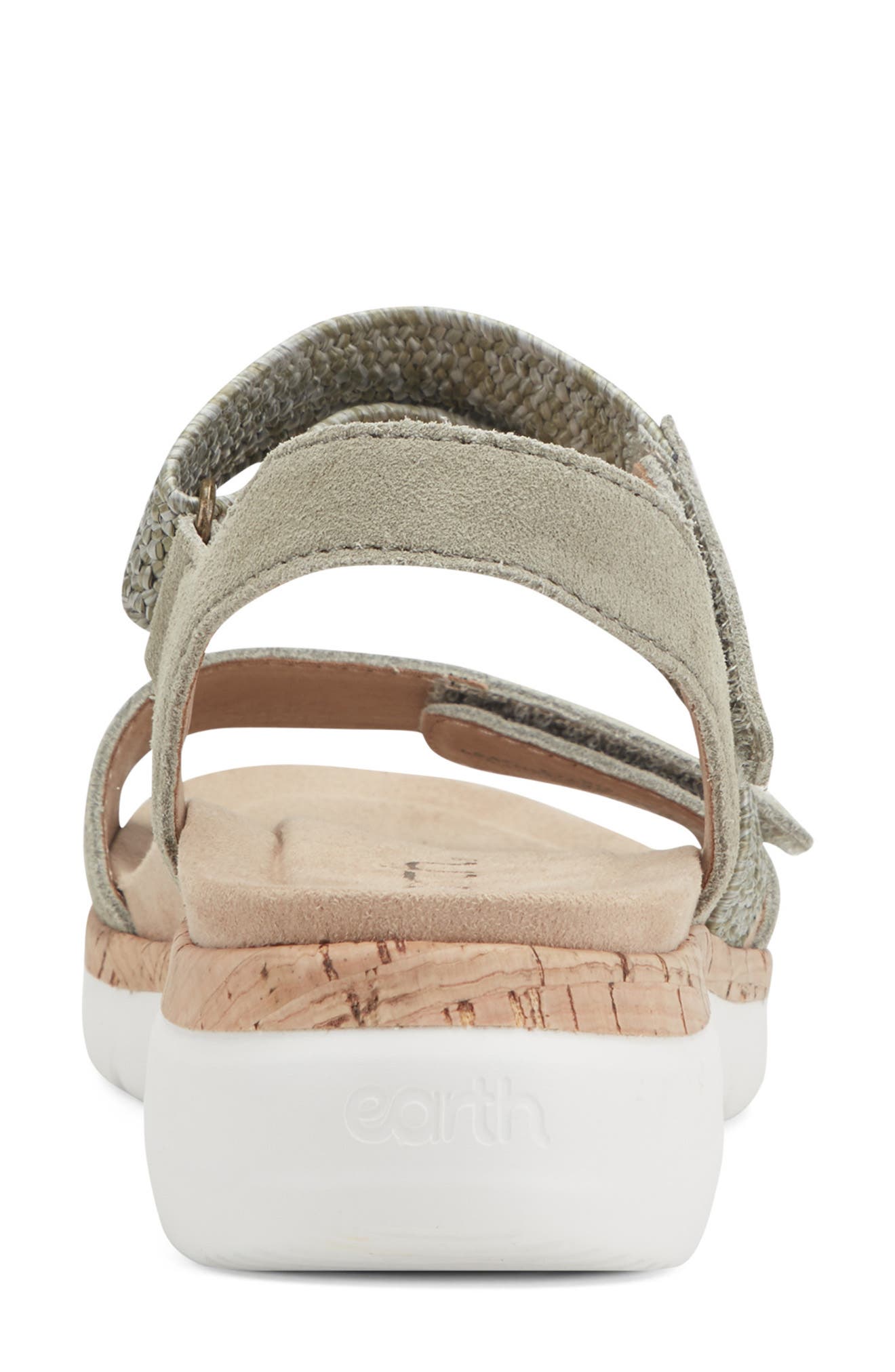 Reston Ankle Strap Platform Sandal, Alternate, color, LIGHT GREEN