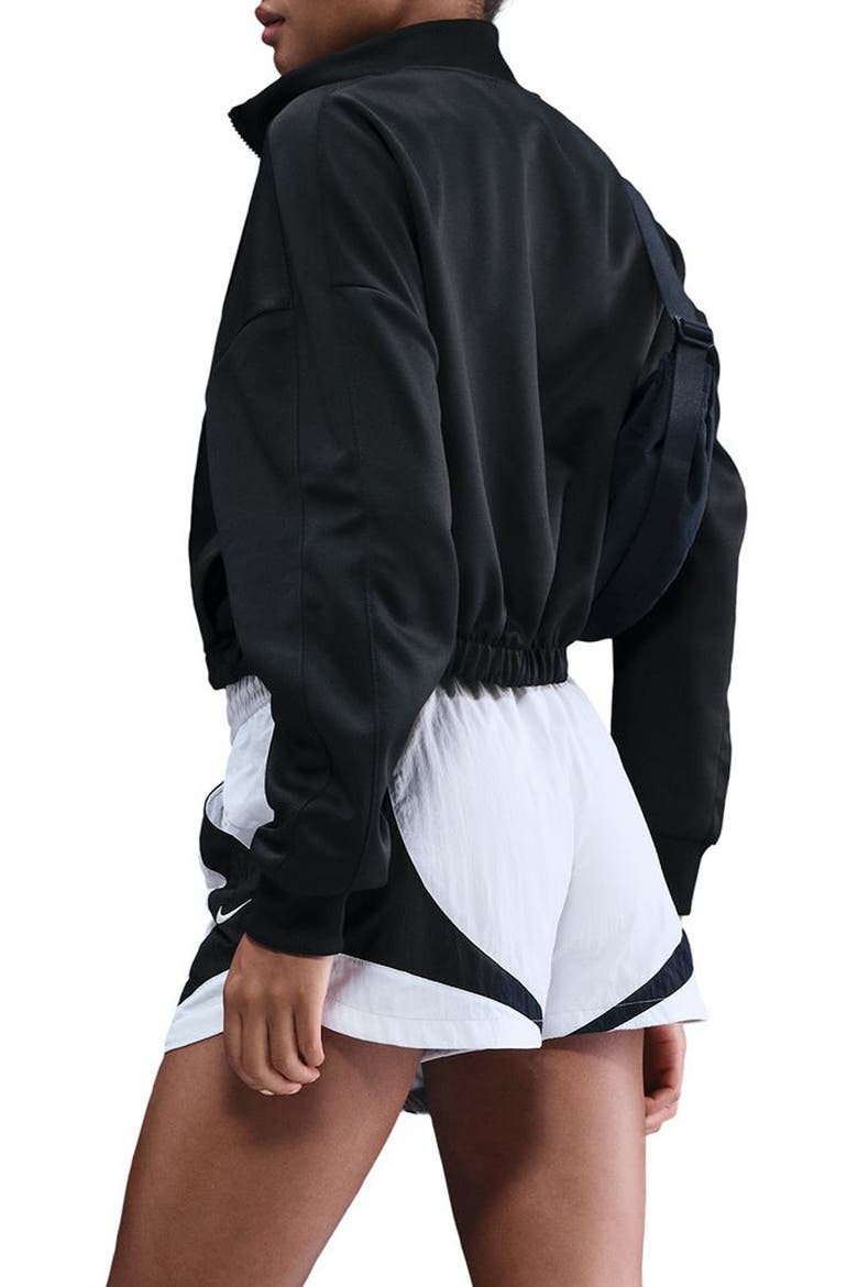Sportswear Track Jacket, Alternate, color, BLACK/ BLACK/ SAIL