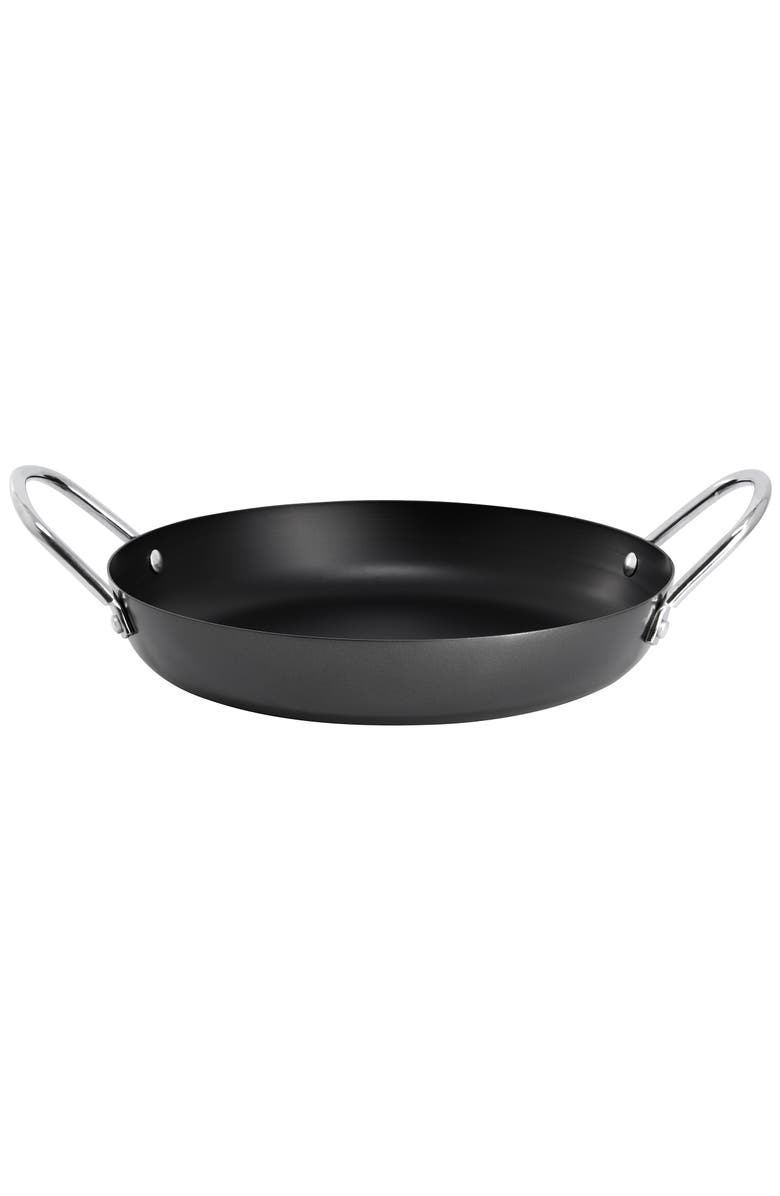 OSTER Smithfire 11 Inch Nonstick Carbon Steel Paella Pan, Main, color, Grey