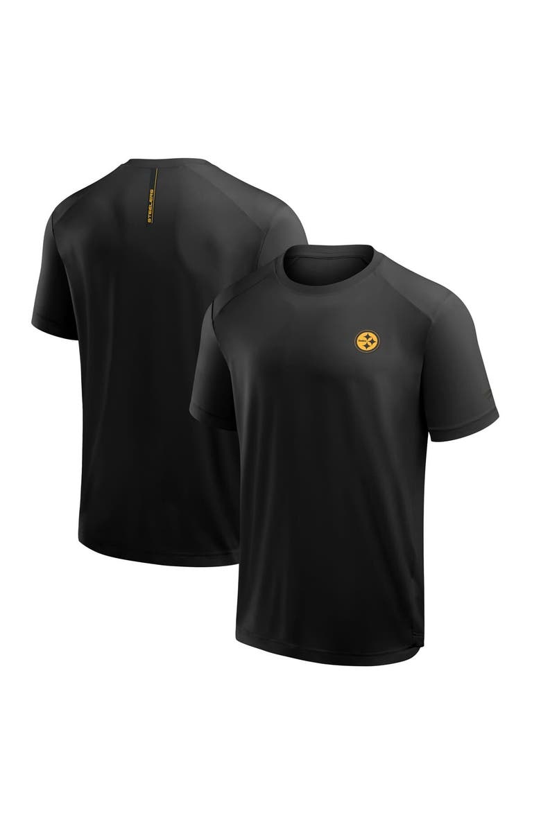 FANATICS Men's Fanatics Black Pittsburgh Steelers Front Office Move Mono T-Shirt, Main, color, Black
