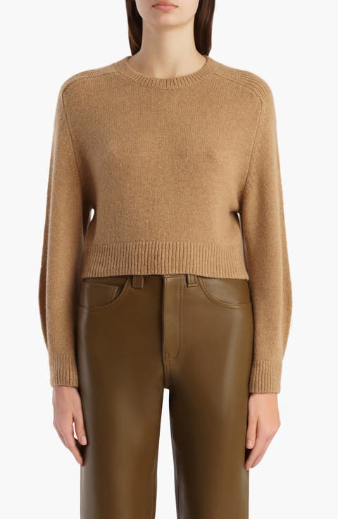 Masie Stretch Wool & Cashmere Sweater