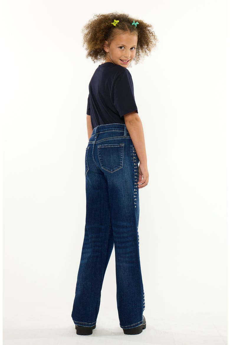 Jolie Mid Rise Slim Wide Jeans, Alternate, color, Dark Wash