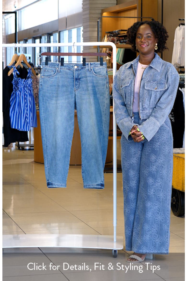 Sienna High Waist Crop Baggy Boyfriend Jeans video