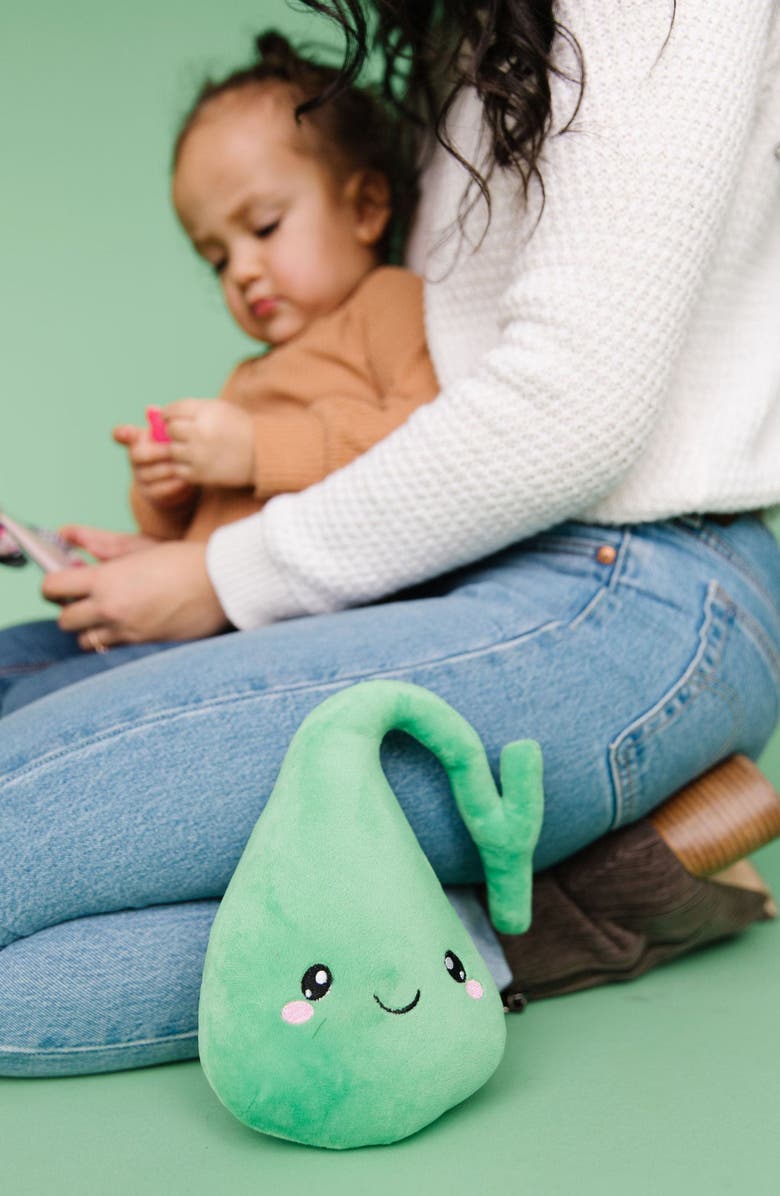 Nerdbugs Gallbladder Plushie Organ, Alternate, color, Bright Green