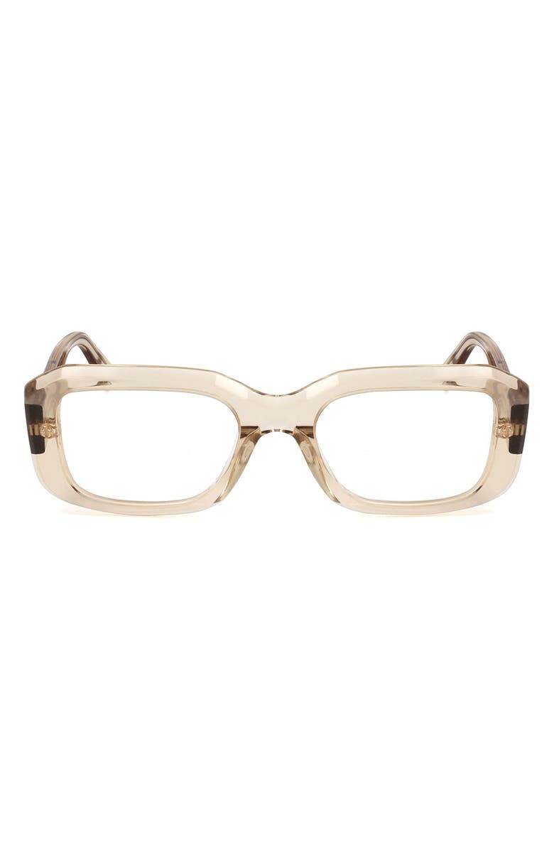 SUPER by RETROSUPERFUTURE<sup>®</sup> 52mm Rectangular Reading Glasses, Main, color, Beige