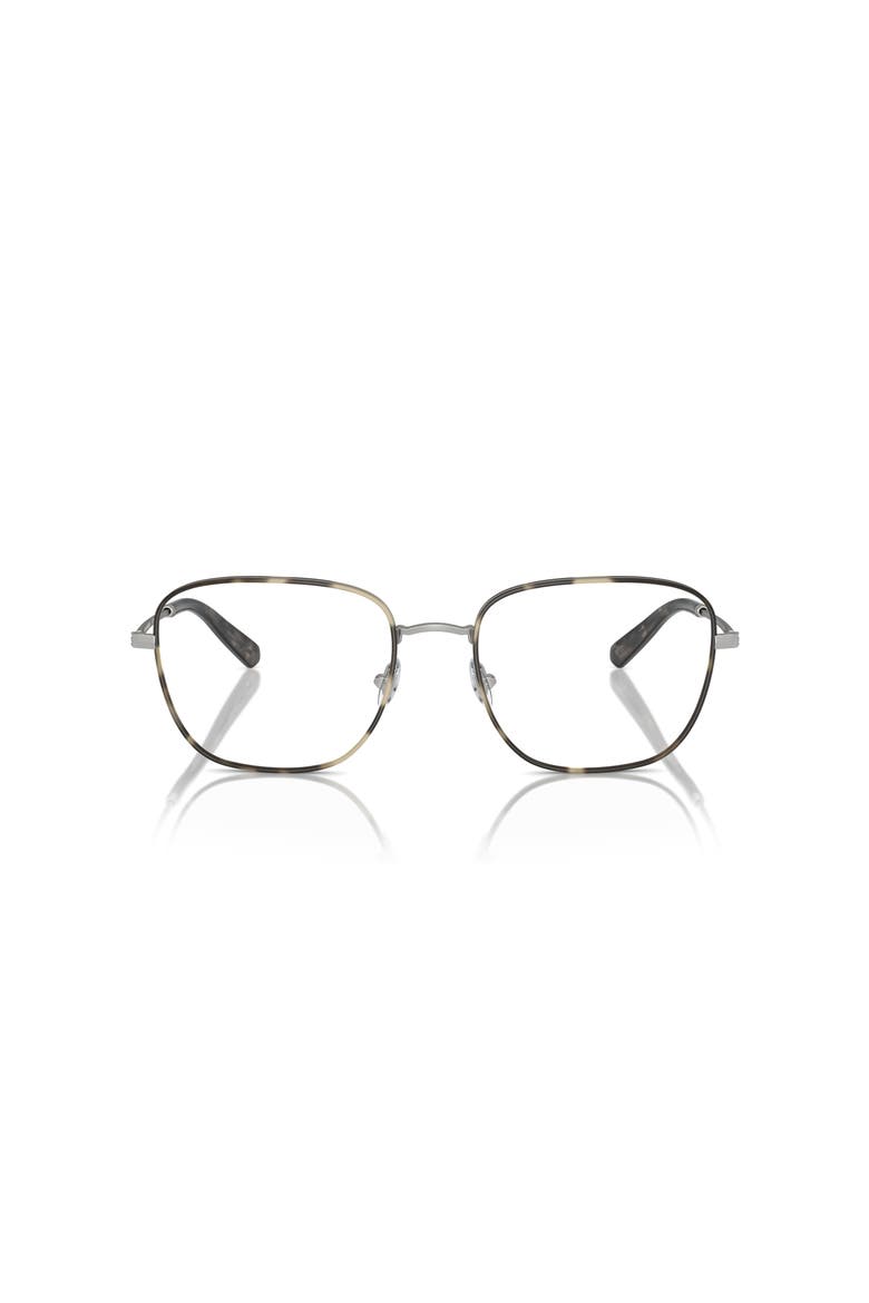 54mm Square optical glasses, Alternate, color, Silver