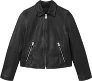 AllSaints Danbury Leather Moto Jacket
