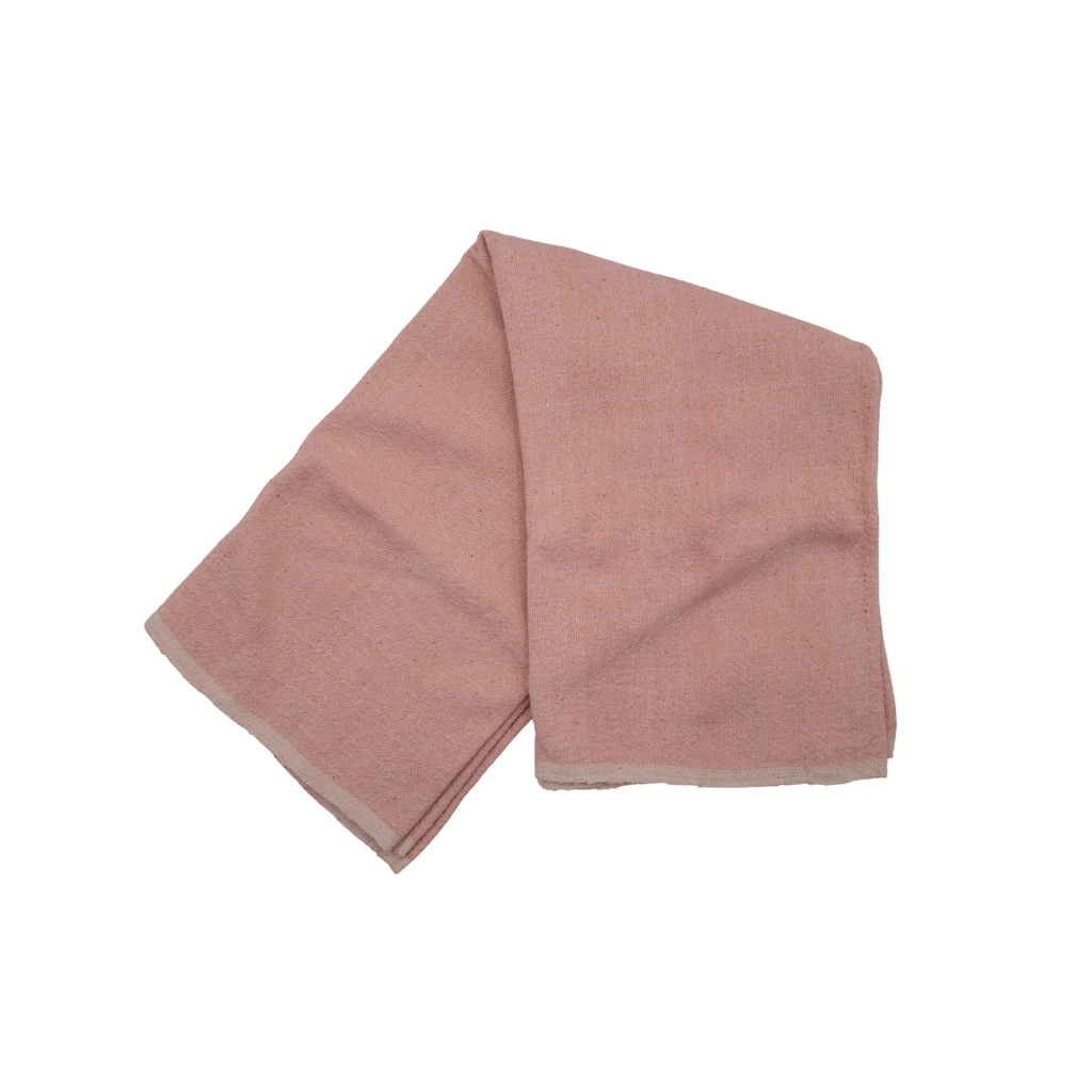Kd Weave Towel In Pink