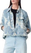 Robert Rodriguez Desire Denim Capelet Jacket