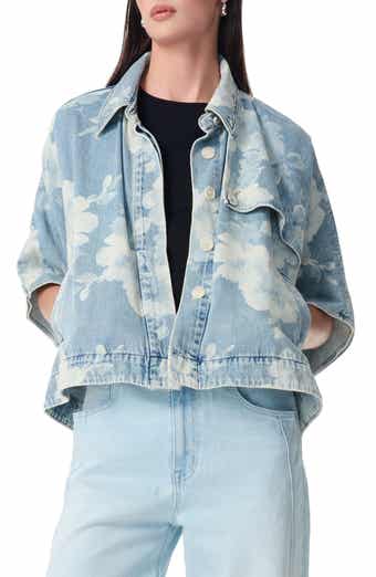 Robert Rodriguez Desire Denim Capelet Jacket