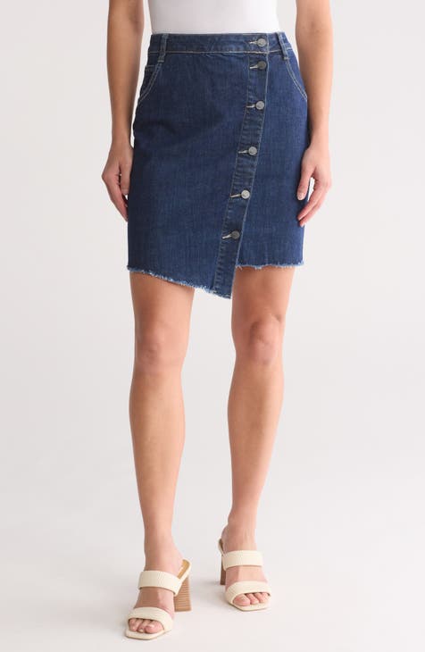 Jean Wrap Skirt