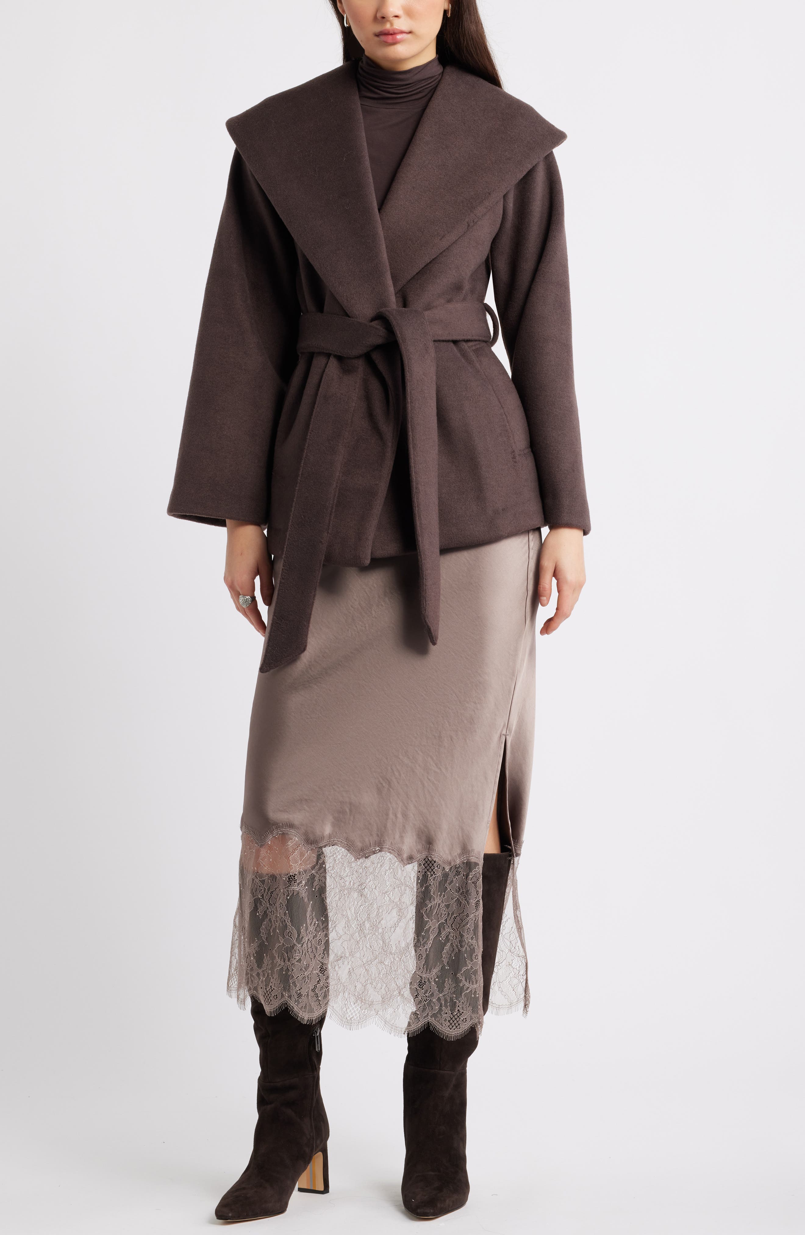 Wrap Robe Coat - image 4