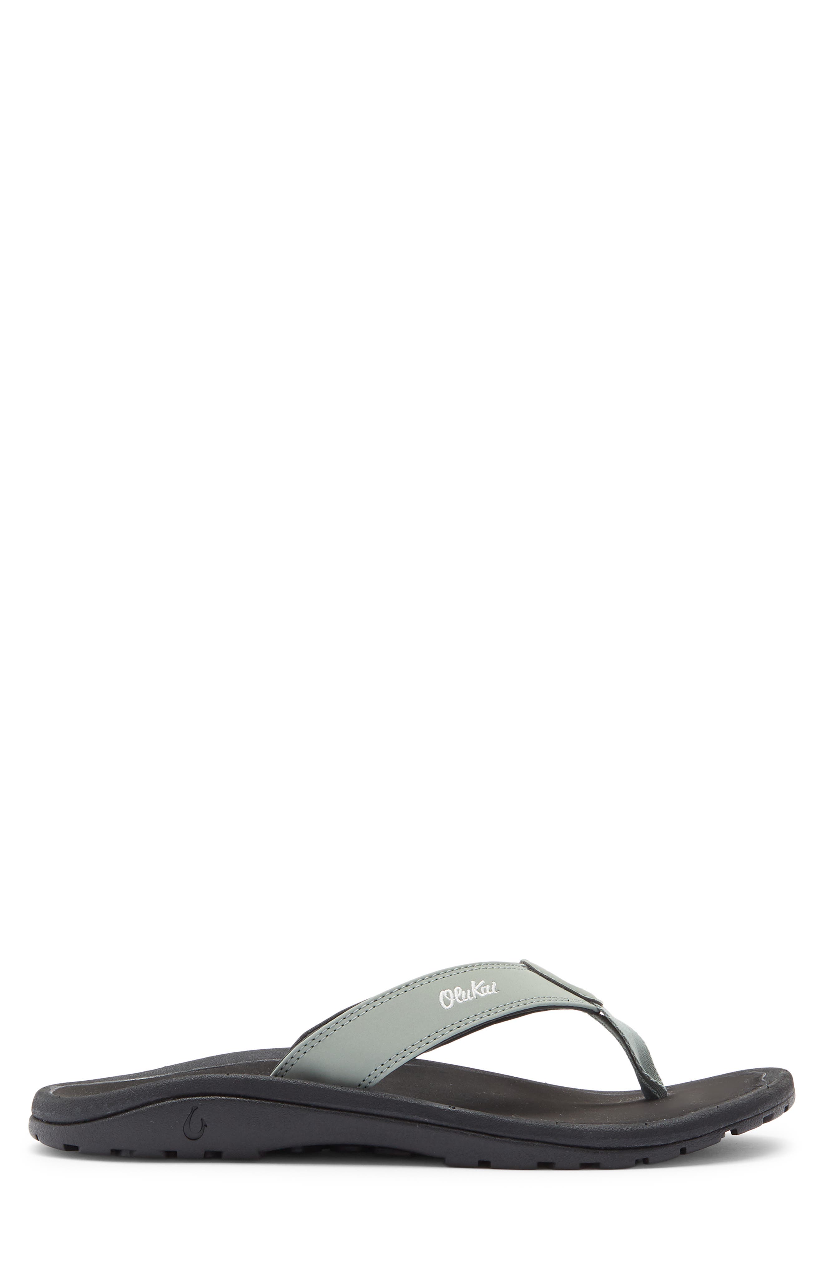 Ohana Flip Flop, Alternate, color, SEAGREEN / BLACK