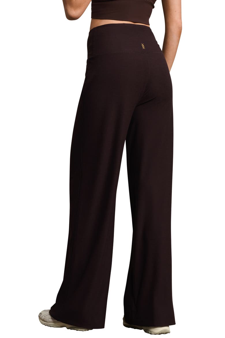 Atmosphere Wide Leg Pants, Alternate, color, DARK ESPRESSO HEATHER