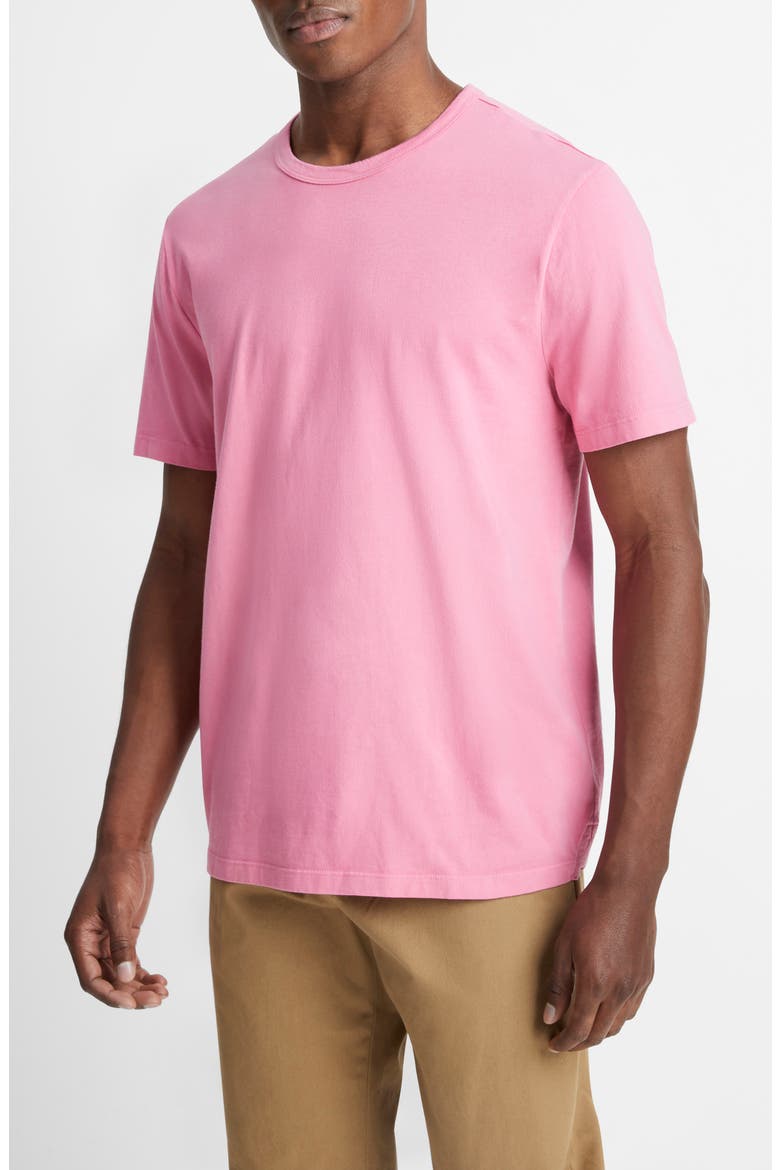 Solid T-Shirt, Alternate, color, WASHED PINK BLAZE