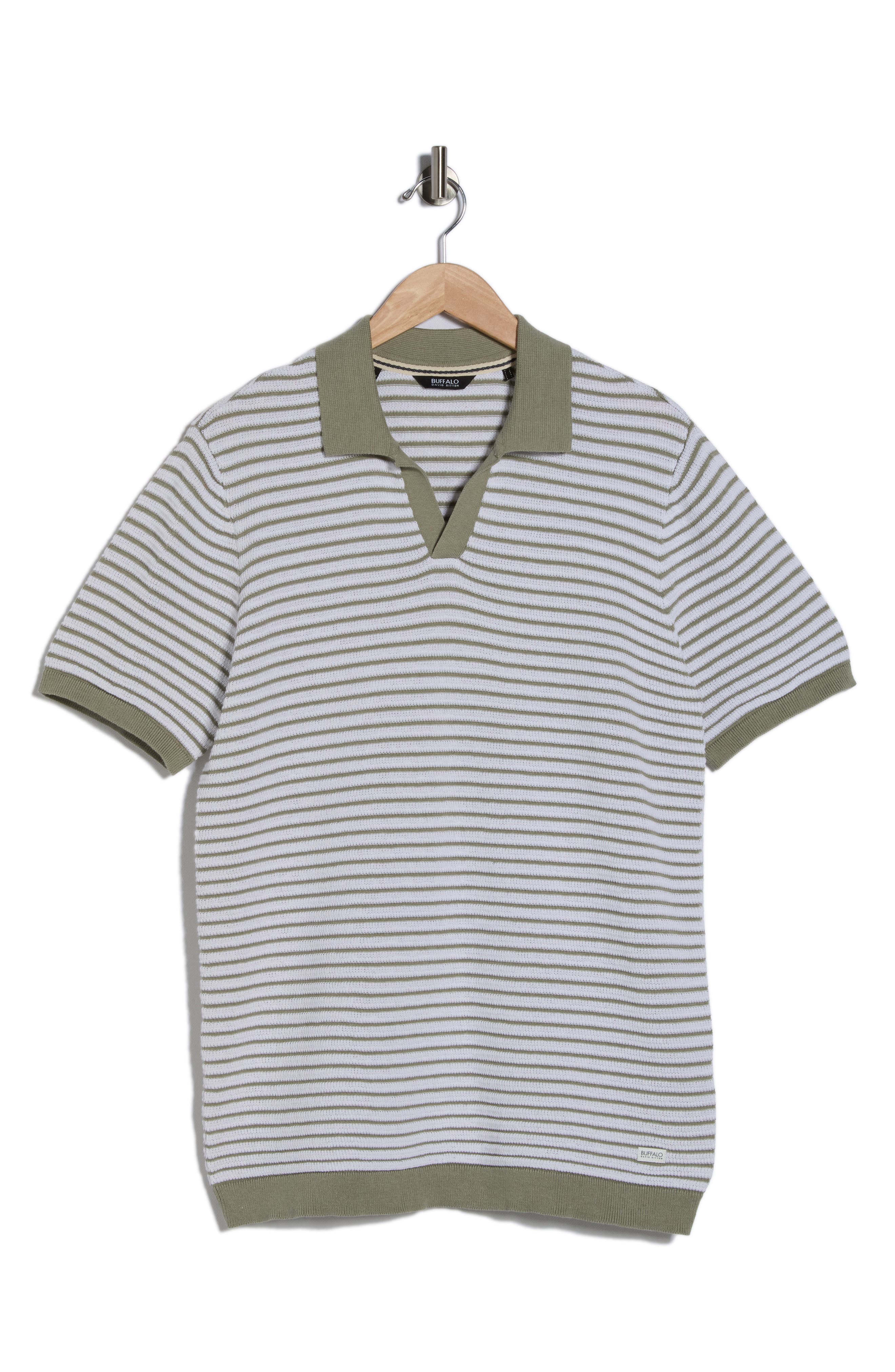 Buffalo Jeans Wicher Stripe Knit Polo