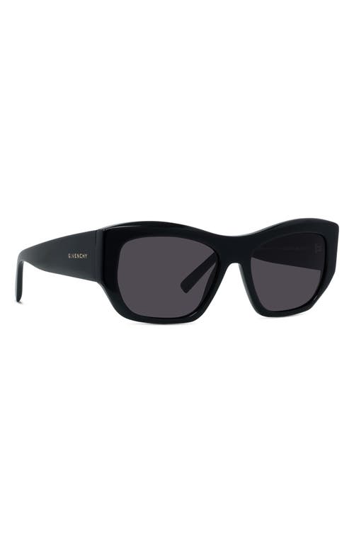 Givenchy Gv Day Square Sunglasses In Black