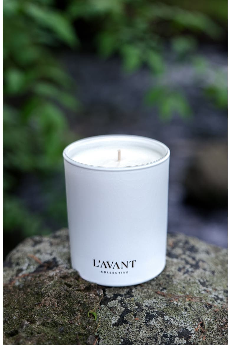 Fresh Linen Candle, Alternate, color, WHITE