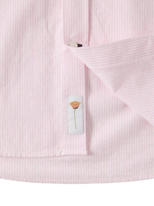 Robert Talbott Harrison Button Down Oxford Shirt In Pink