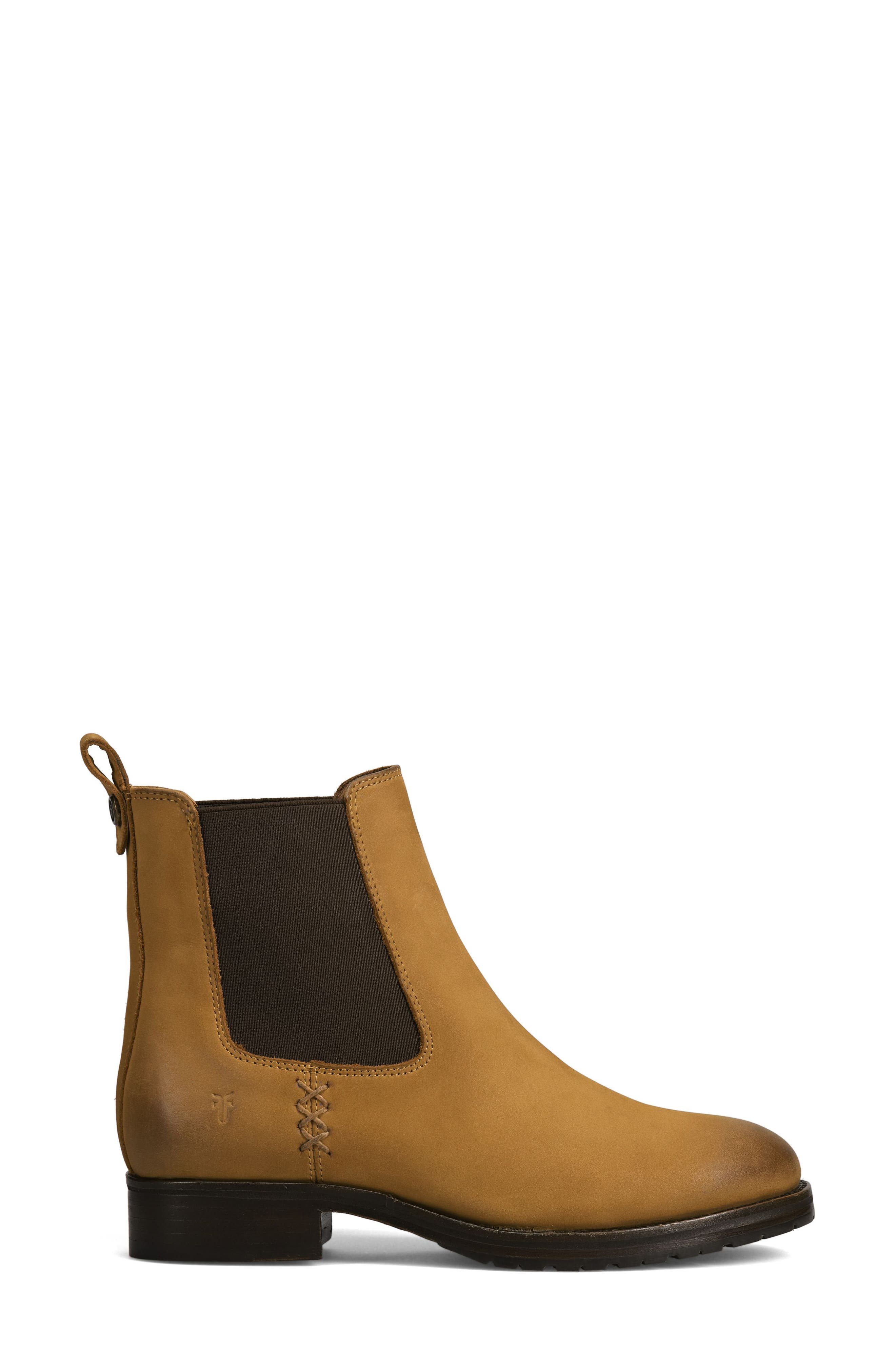 Melissa Double Sole Chelsea Boot, Alternate, color, HONEY