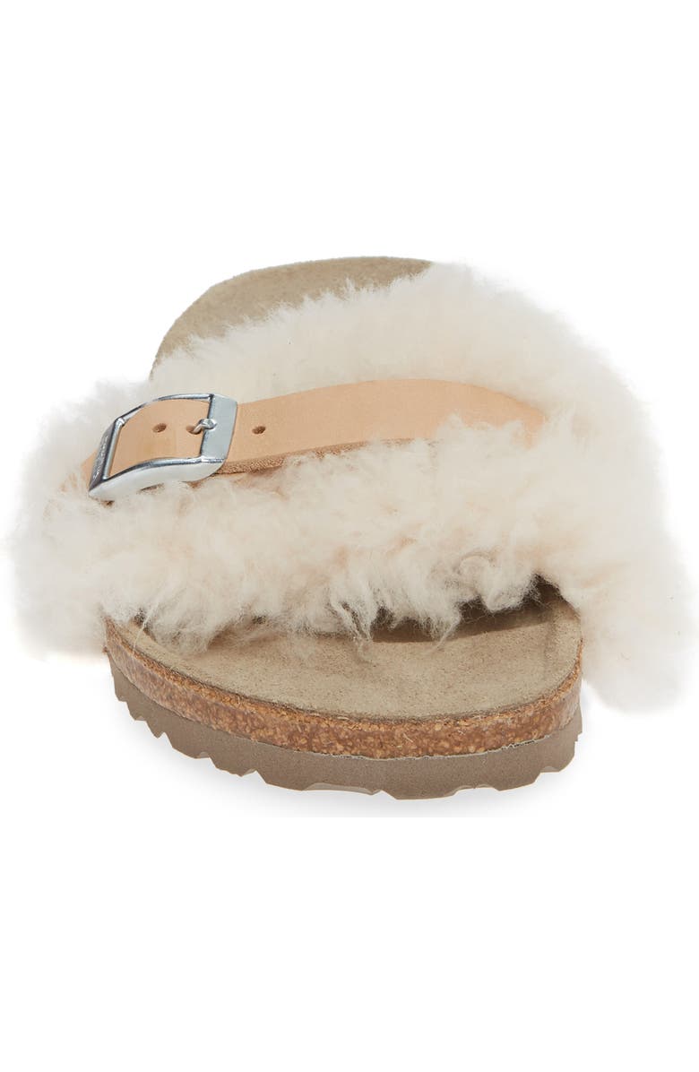 Birkenstock Carmen Genuine Shearling Slide Sandal, Alternate, color,