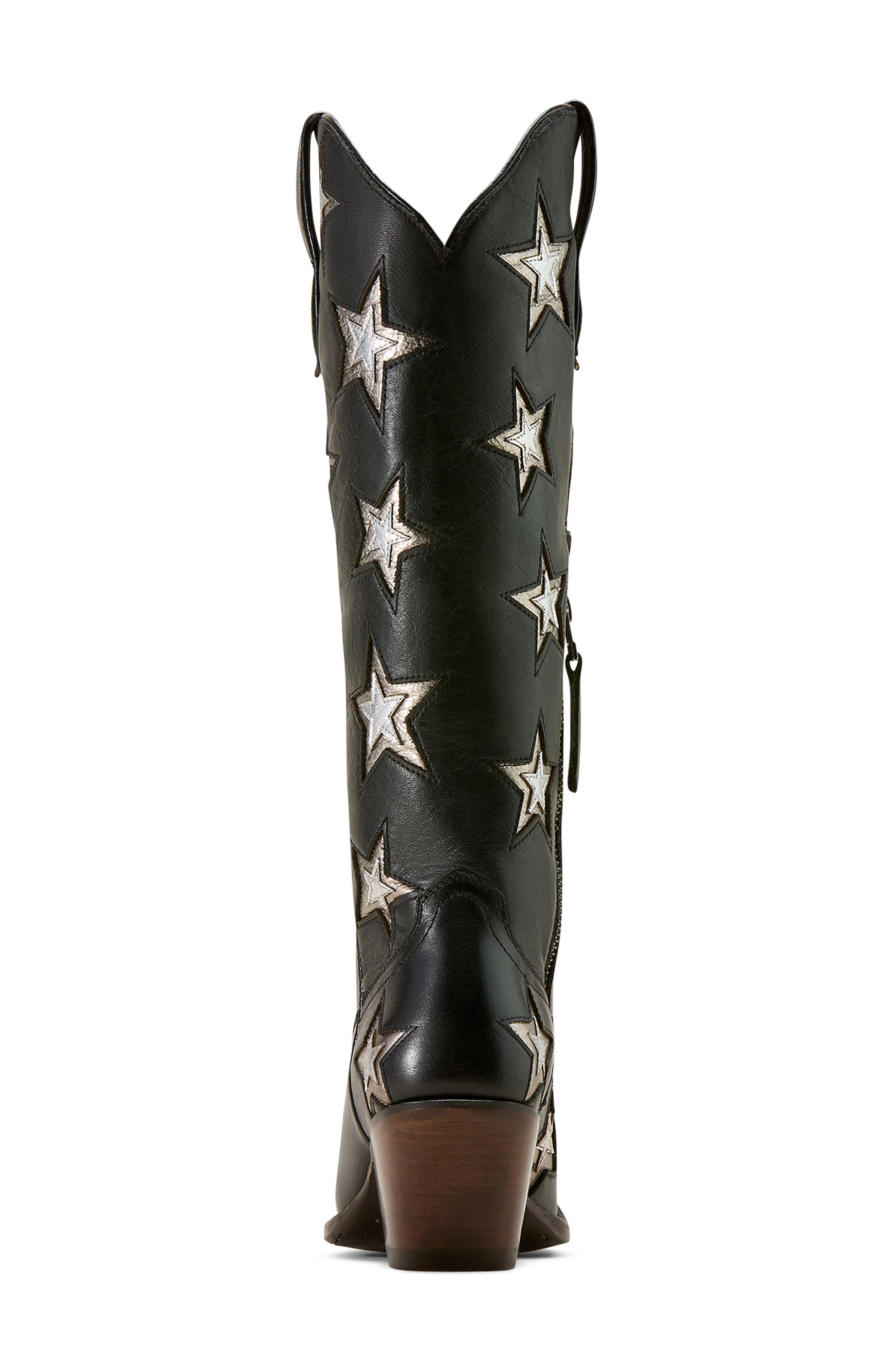Ariat Casanova Star X Toe Western Boot, Alternate, color, Inkwell Black