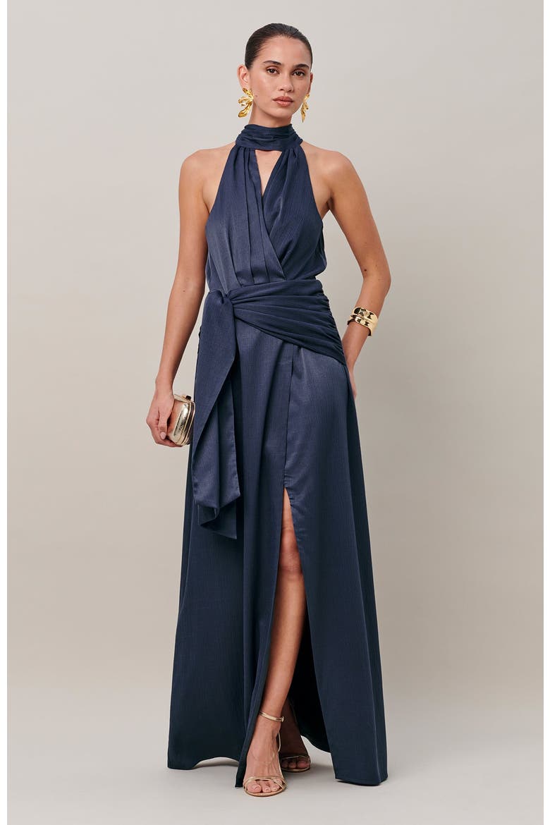 Clara Maxi Dress, Main, color, Indigo