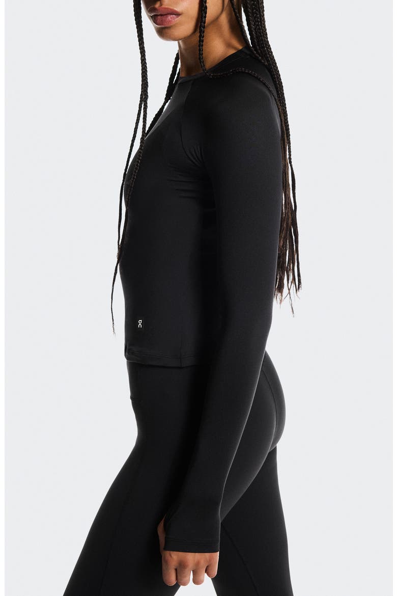 Studio Long Sleeve T-Shirt, Alternate, color, BLACK