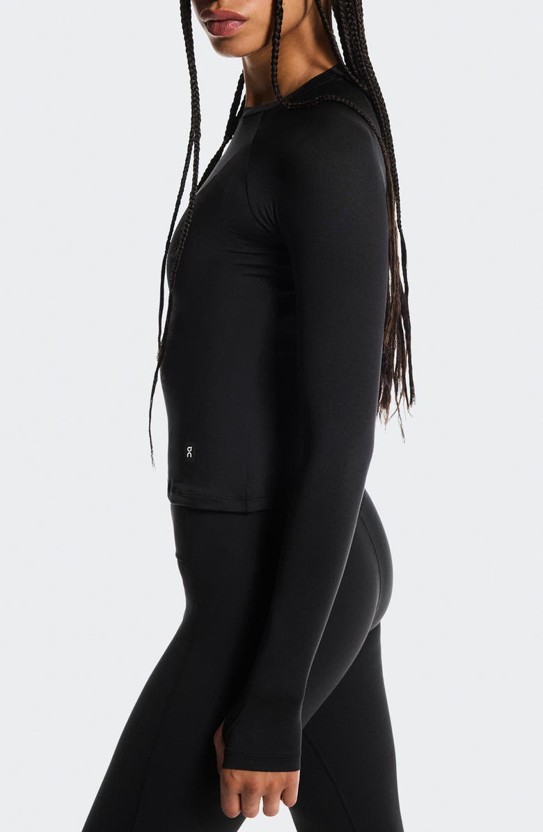On Studio Long Sleeve T-Shirt, Alternate, color, Black