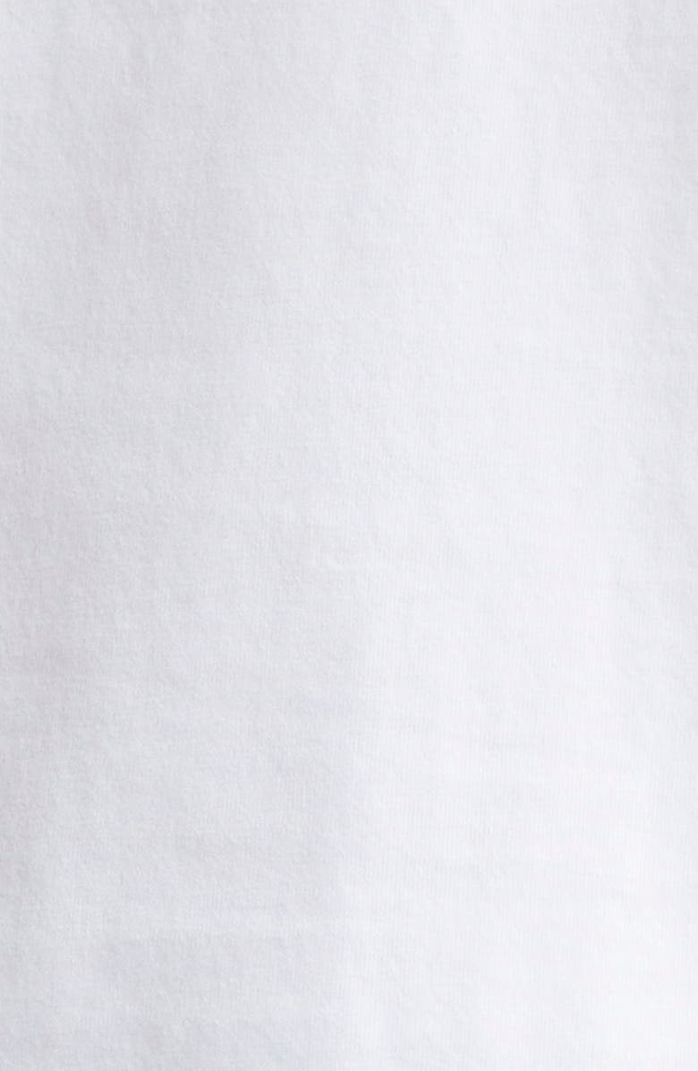 Moncler Logo Patch Graphic T-Shirt, Alternate, color, Brilliant White