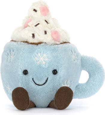 Amuseables Hot Chocolate with Marshmallows Plush Toy