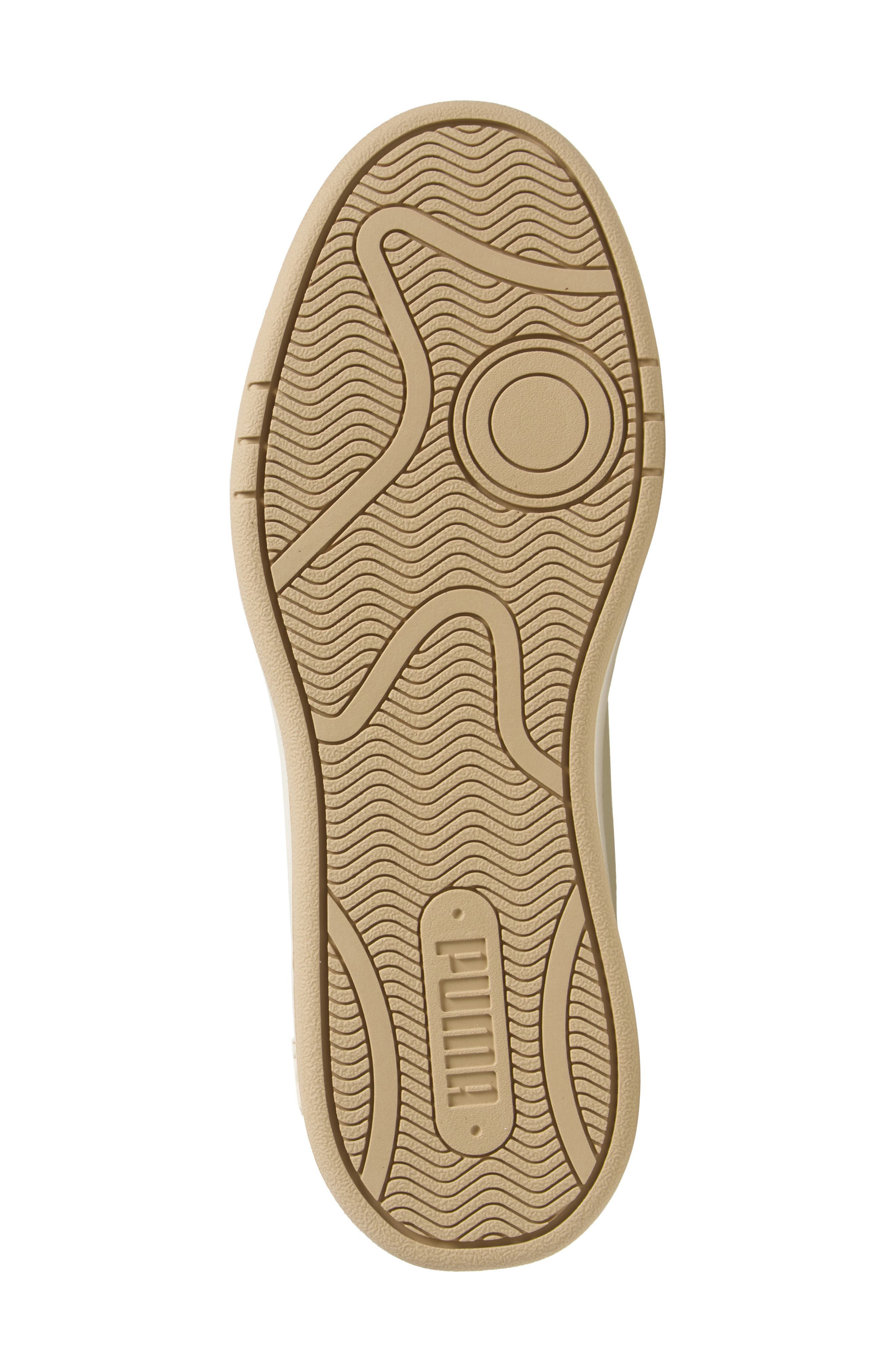 PUMA Court Classy Sneaker, Alternate, color, Alpine Snow-Toasted Almond