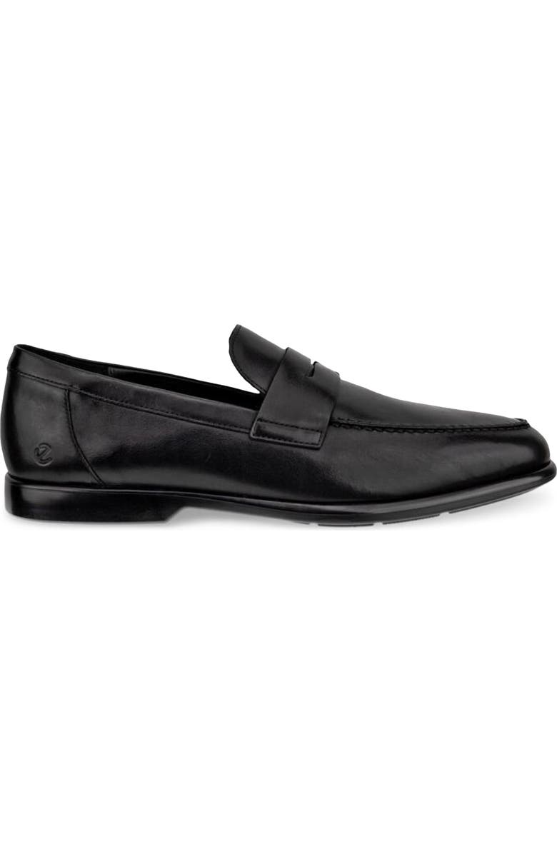 ECCO Metro Verona Penny Loafer, Alternate, color, Black