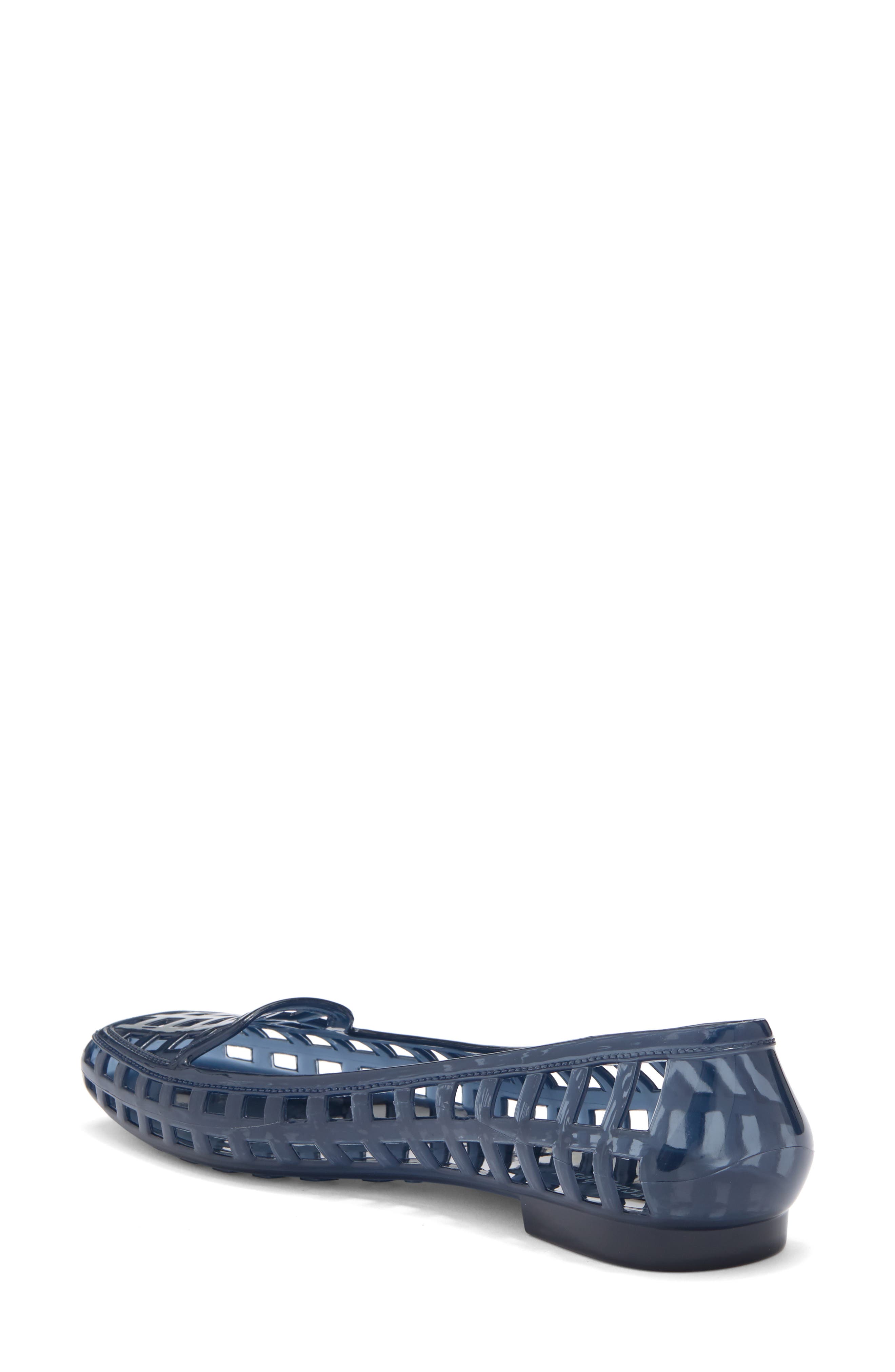 Jeffrey Campbell Sunnie Jelly Loafer Flat, Alternate, color, Blue