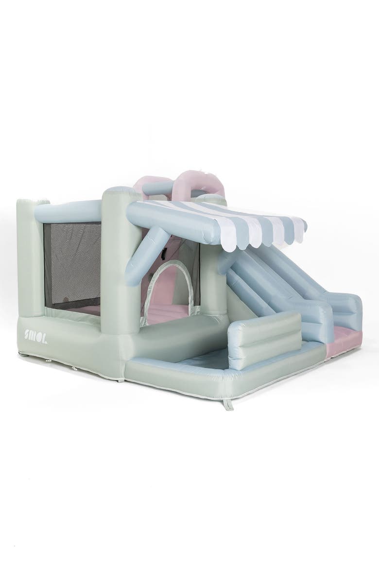 PLAYSMOL Market Splash Bouce House, Main, color, Blue And Purple