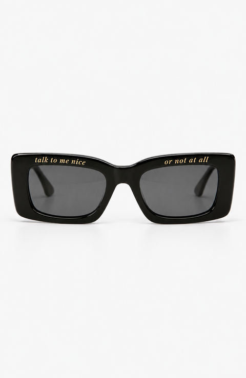 Talk To Me Nice Square Polarized Sunglasses