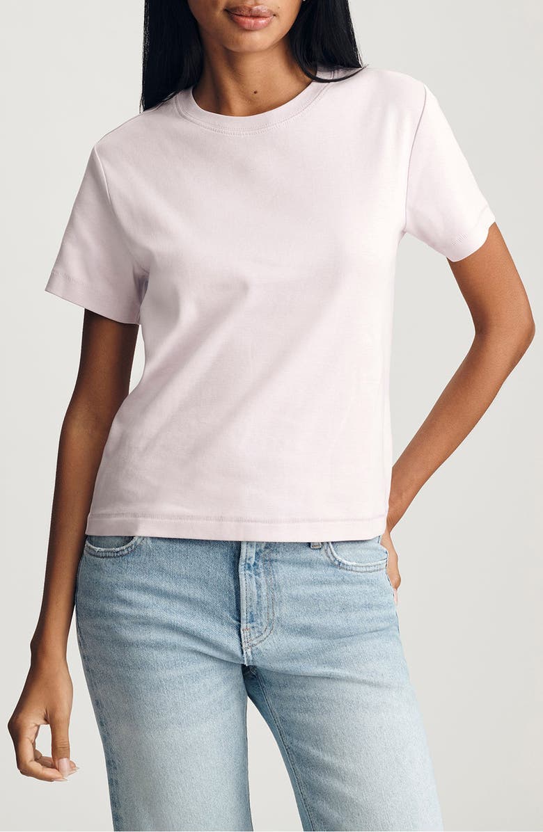 Mavi Jeans Nina Crewneck Cotton T-Shirt, Main, color, 
