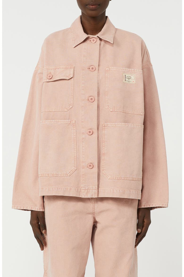 Album Denim Jacket, Main, color, PINK