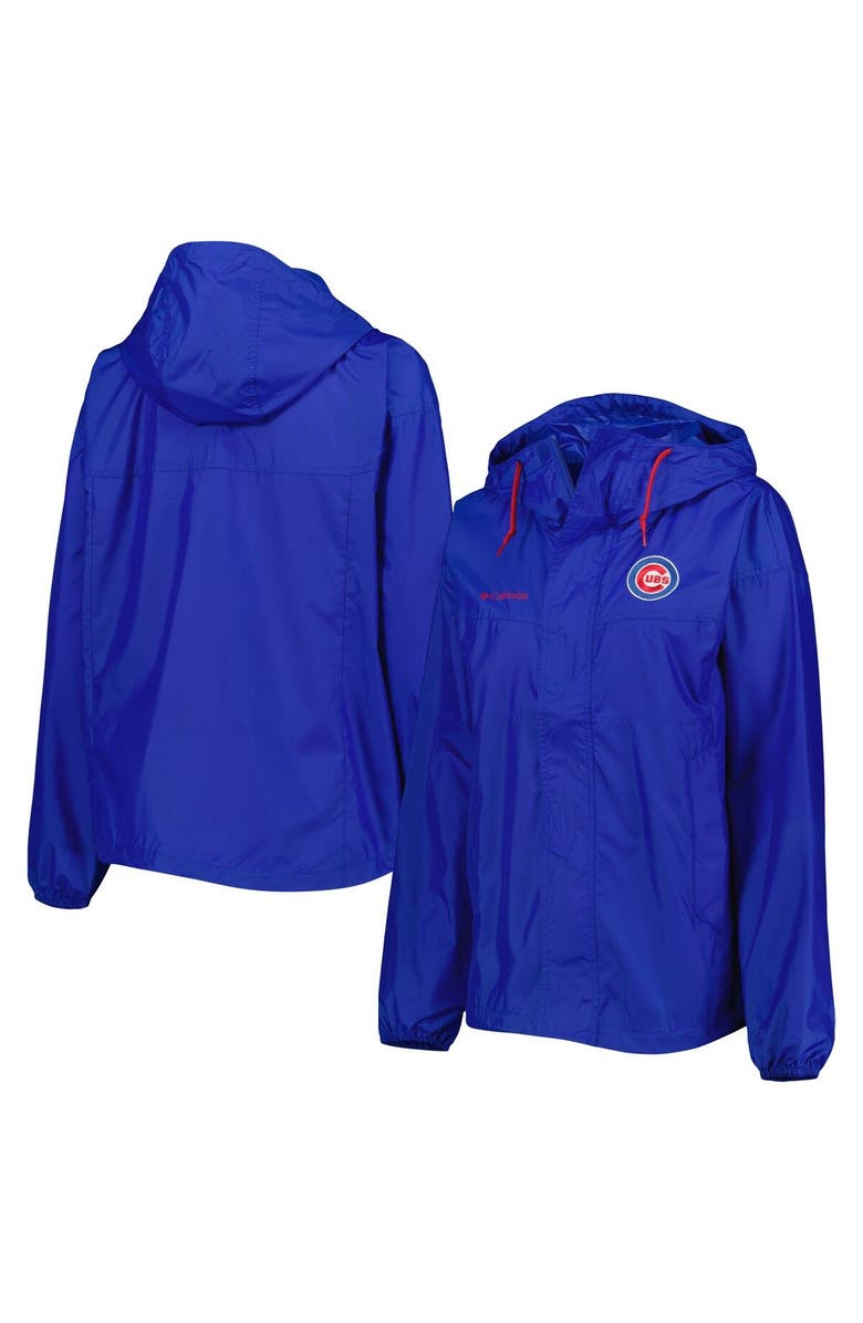Columbia Women's Columbia Royal Chicago Cubs Flash Challenger Windbreaker Jacket, Main, color, Royal