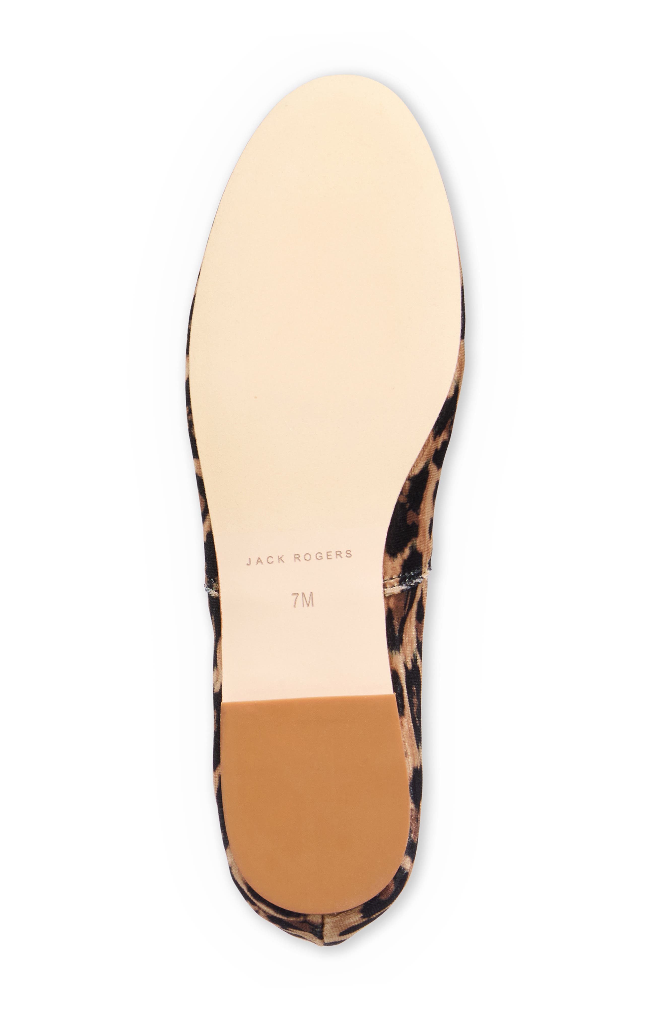 Jack Rogers Bettie Velvet Ballet Flat, Alternate, color, 