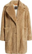 BOSS Orange Catedy Faux Shearling Coat