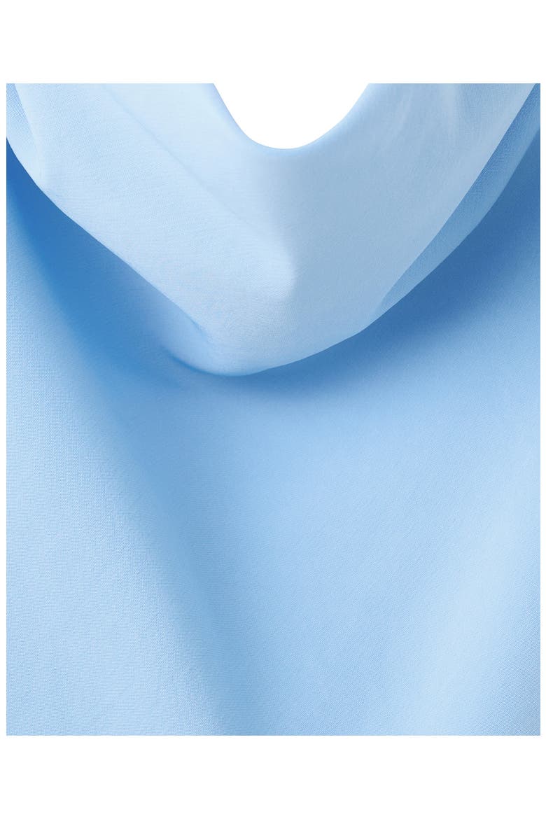 Draped Halter Top, Alternate, color, SKY BLUE