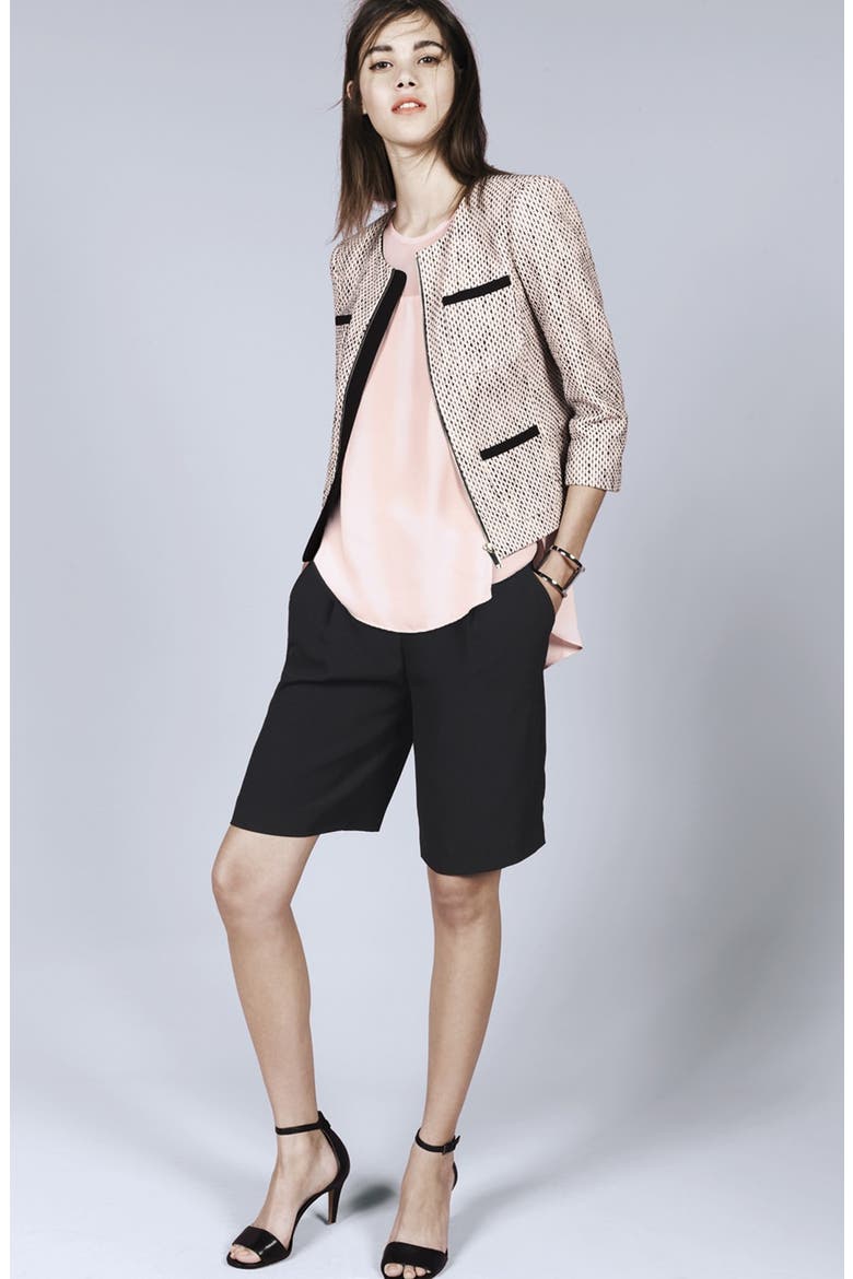 Soft Bermuda Shorts, Alternate, color, RICH BLACK