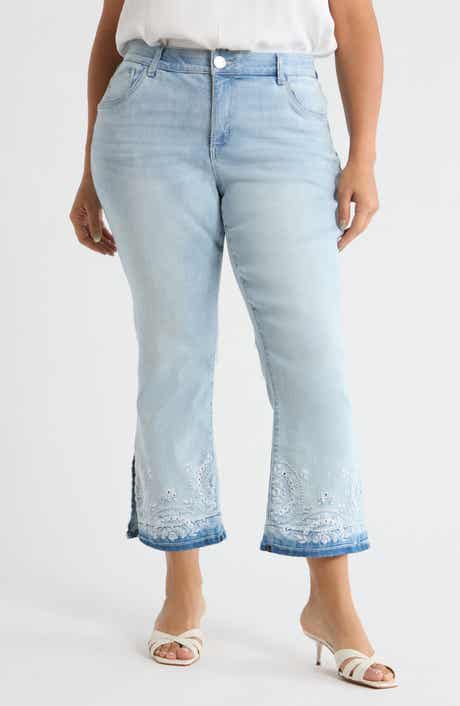 Bennett High Waist Ankle Barely Bootcut Jeans