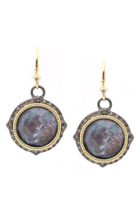 Old World Doublet Drop Earrings
