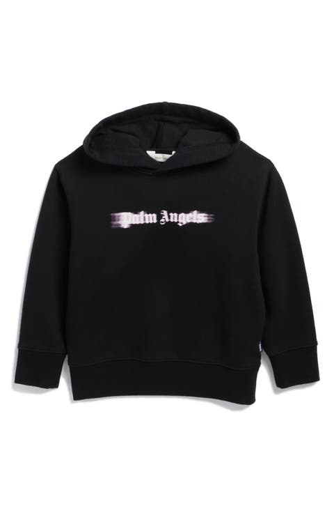 Kids' Blurred Logo Hoodie