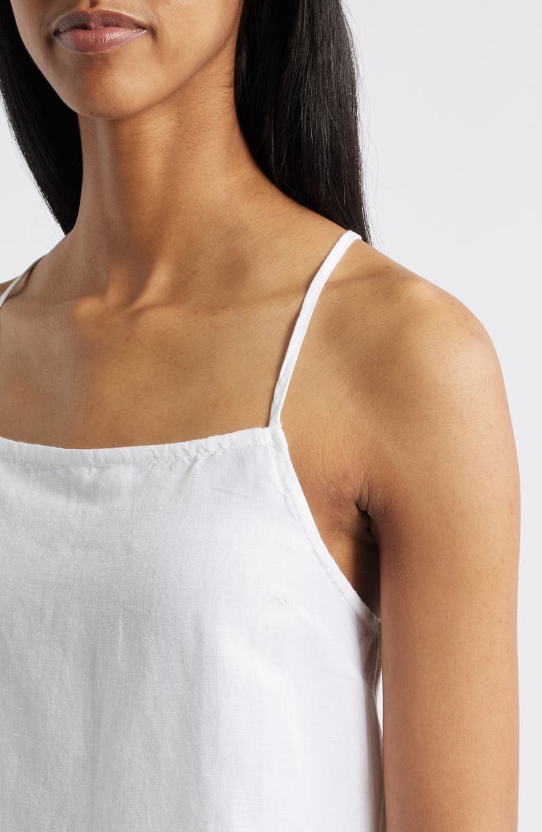 Rip Curl Premium Surf Holiday Linen Blend Minidress, Alternate, color, White